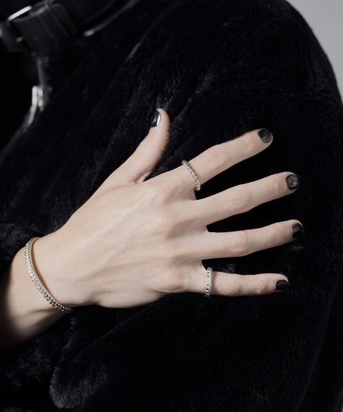 FORSOMEONE 指輪 リング TWIST TM RING メンズ : ZOZOTOWN Yahoo