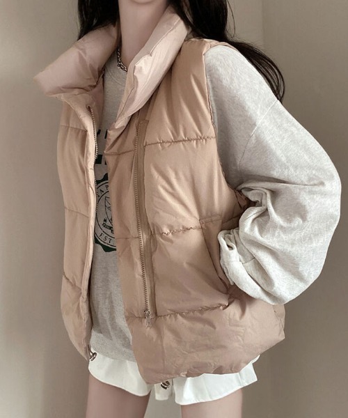新品 ⭐︎アーノルドパーマーグレー キルティングダウンベストサイズ2 Arnold Palmer 「Arnold Palmer」 ダウンベスト 2 グレー