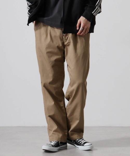 MONT KEMMEL ワイドパンツ パンツ MONT KEMMEL T/C TWILL TUCK EASY