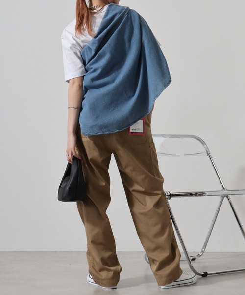 MONT KEMMEL パンツ MONT KEMMEL T/C TWILL TUCK EASY WORK PANTS