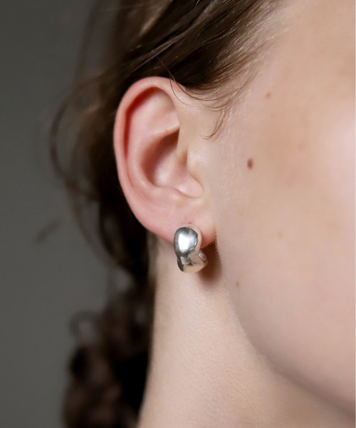 ピアス SILVER925 プラムピアス レディース メンズの画像