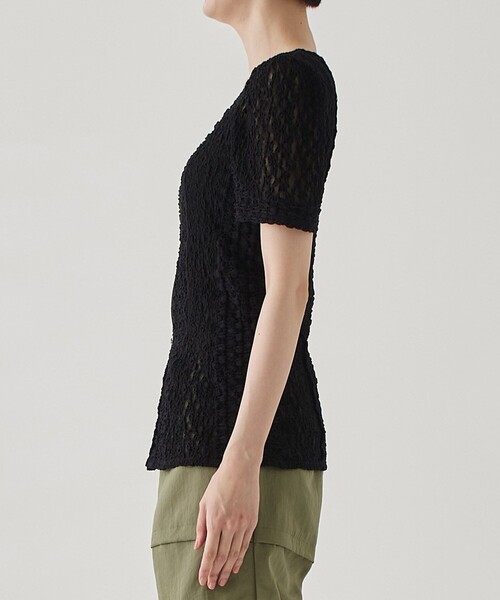 tシャツ Lace T-shirts / レースTシャツ レディース 楽天市場】Tシャツ レース 刺繍 ドッキング カットソー 重ね着