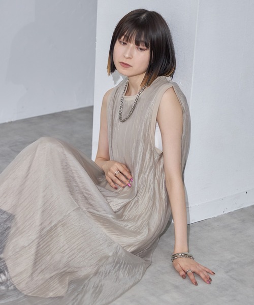 ほぼ未使用♡2023年♡エンフォルド ベストレイヤードドレス ワンピース