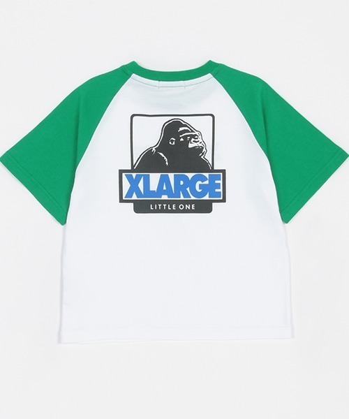 xlarge kids ロゴ&OGラグラン半袖Tシャツ 130cm 新品