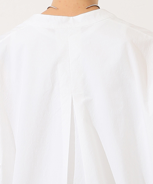 JOURNAL STANDARD LUXE シャツ ブラウス ダンプワッシャー キーネック 