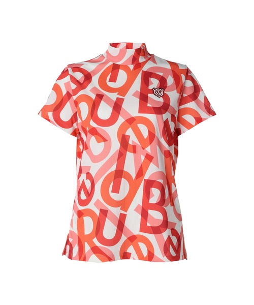 ポロシャツ ポロ 「ZZOYWOMENS スペクトラムプリント 半袖ポロシャツ レディース