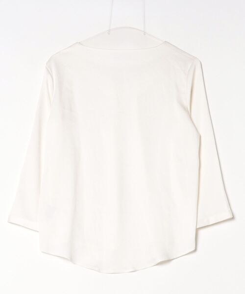 「TONAL」 7分袖シャツ 38 アイボリー レディース TONAL 「TONAL」 7分袖ブラウス 38 オフホワイト レディース