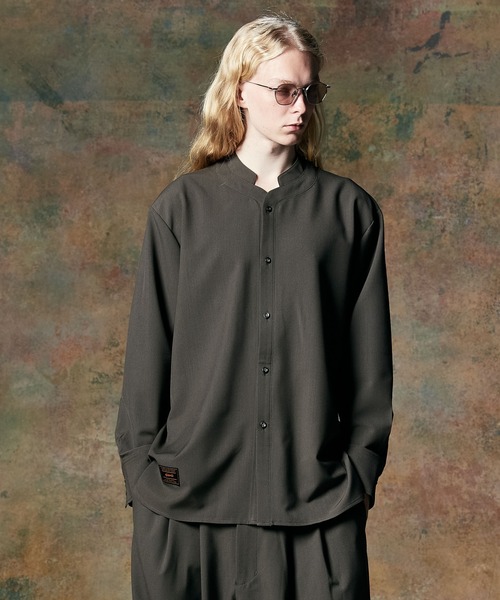 【新品タグ付 定価27,500円】 glamb デフォームシャツ M グラム glamb（グラム） シャツ Deformed Shirt / デフォームシャツ メンズ
