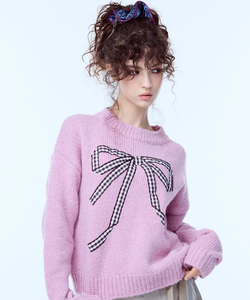 LUVISTRUE ニット セーター PA RIBBON KNIT レディース : ZOZOTOWN