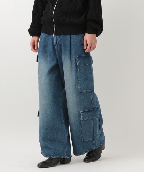 BLAYMORE カーゴパンツ 「BLAYMORE」 Washed Denim Cargo Pant メンズ 