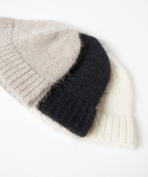RACAL（ラカル） ニット帽 ニットキャップ Alpaca Mohair Blend Knit