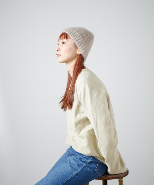 RACAL（ラカル） ニット帽 ニットキャップ Alpaca Mohair Blend Knit