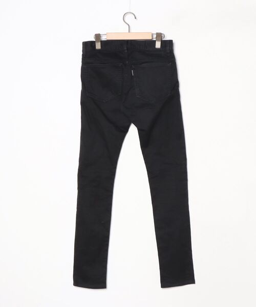 ATTACHMENT」 スキニーデニムパンツ - ブラック メンズ : 87583801 
