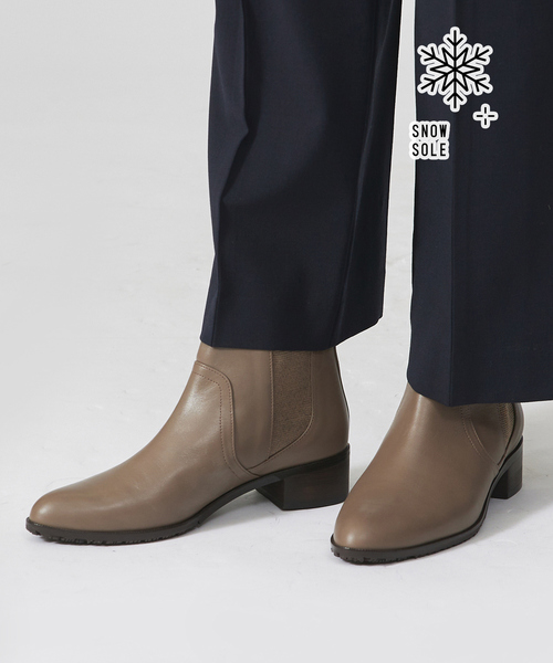 Au BANNISTER（オゥ バニスター） ブーツ 「スノーソール」ローヒール