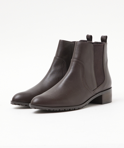 オゥ バニスター（Au BANNISTER）/【スノーソール】サイドゴアブーツ Au BANNISTER（オゥ バニスター） ブーツ 「スノーソール」ローヒール