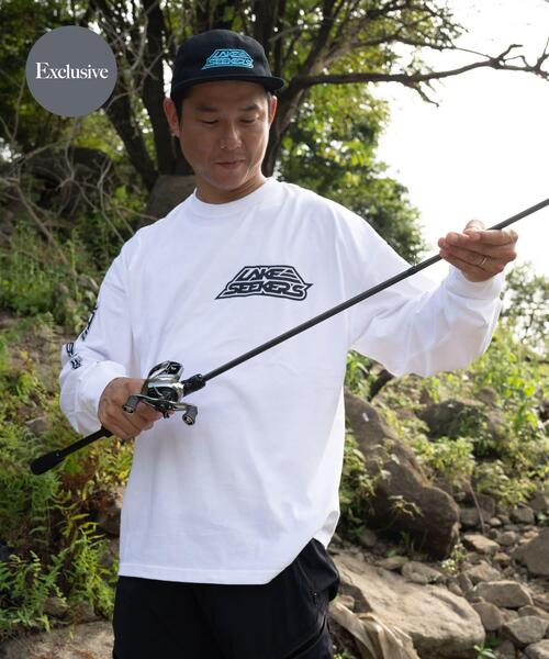 URBAN RESEARCH tシャツ 「別注」TASF×LAKE SEEKERS 袖プリントロング