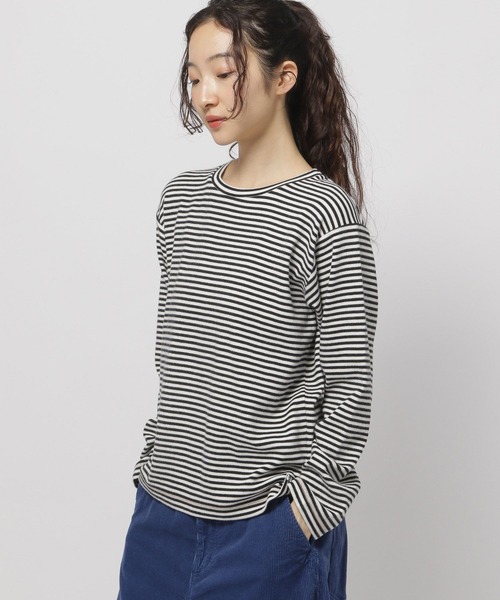 やわらかコットン使用 ベーシックTシャツ niko and… tシャツ コットンストレッチベーシックTシャツ