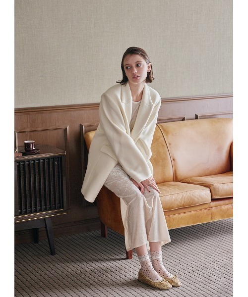 COEL（コエル） ステンカラーコート コート ウールビッグテーラード