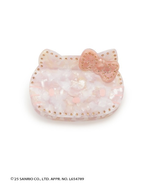 スナイデルホームHELLO KITTY ヘアピン SNIDEL HOME ヘアクリップ 「HELLO KITTY」アセチヘアバンス