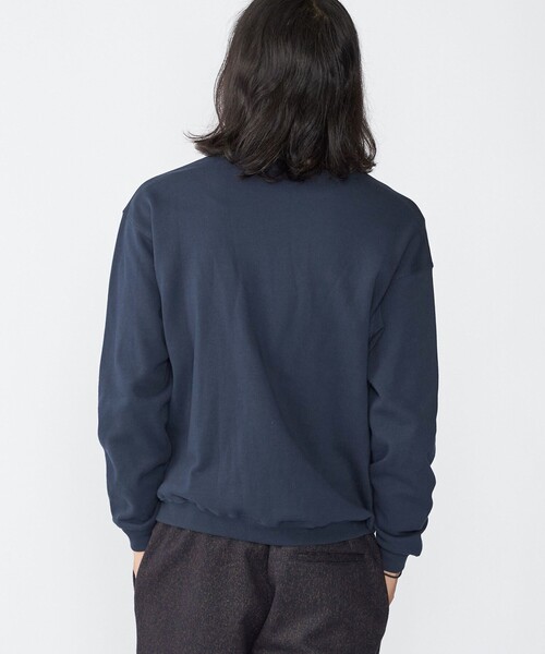 本日限定値下げ定価¥36300 SCYExDrawer SWEAT サイネイビー FRED PERRY（フレッドペリー） トレーナー メンズ ジップ ネック