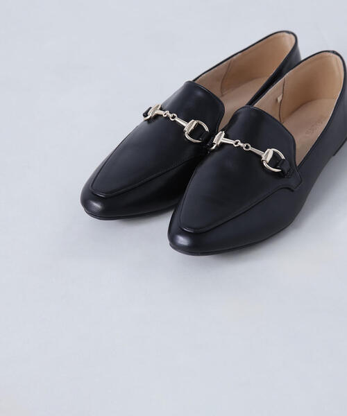 NATURAL BEAUTY BASIC ブラック ローファー NATURAL BEAUTY BASIC ローファー 「Oggi掲載」ナロービット