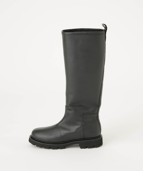 「CAMINANDO」 ロングブーツ 36 ブラック レディース_画像4