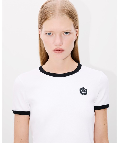 KENZO（ケンゾー） tシャツ 'Boke Flower 2.0' エンブロイダリー リブ