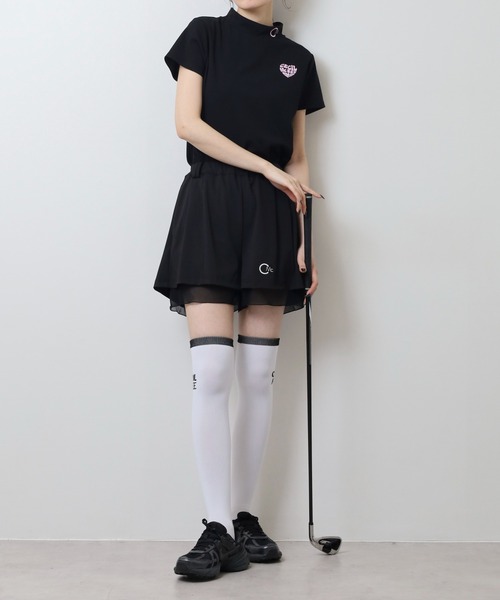 CECIL McBEE（セシルマクビー） パンツ チュールレイヤードショート