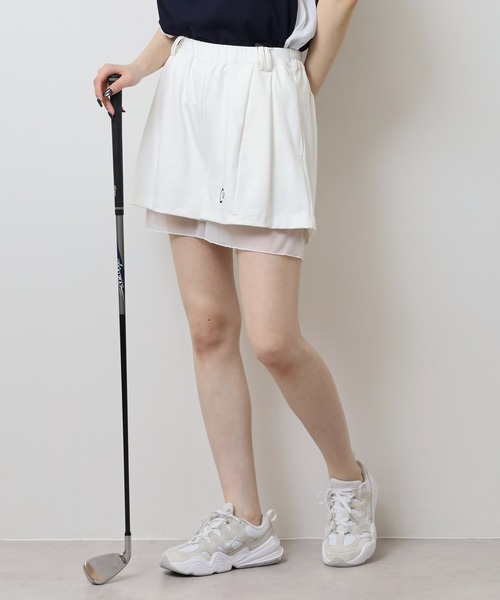 CECIL McBEE（セシルマクビー） パンツ チュールレイヤードショート