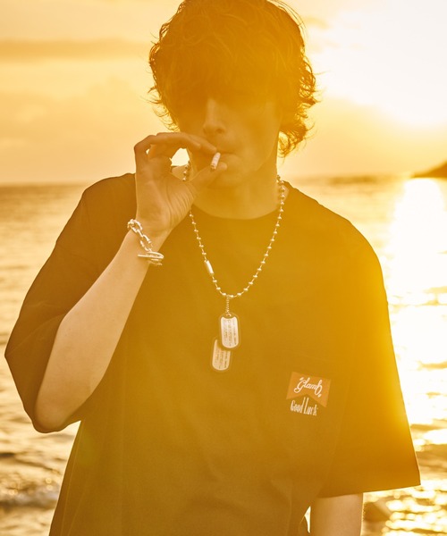 glamb ネックレス TIME TRAVELER Emergency Call Dog Tag (GEAR