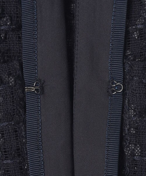 ANY SIS（エニィスィス） ジャケット ノーカラージャケット リボン