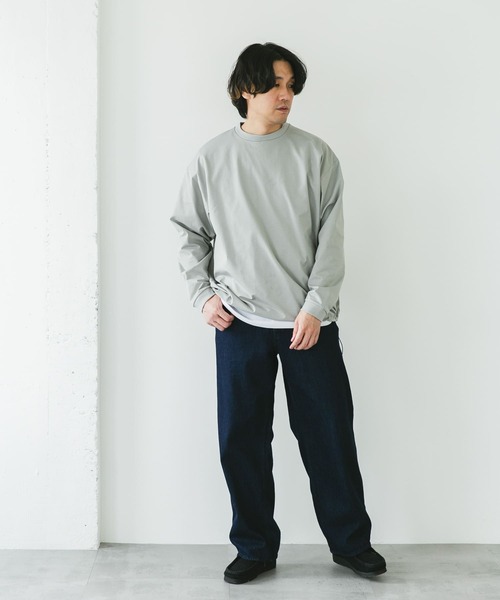 ★韓国の人気★【Reinsein】★long sleeve dangara t-shir.t★ ☆韓国の人気☆【Reinsein】☆long sleeve dangara t-shir.t