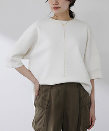Whim Gazette 新品　半袖シアープルオーバー ウィムガゼット 半袖シアープルオーバー | Whim Gazette(ウィム ガゼット