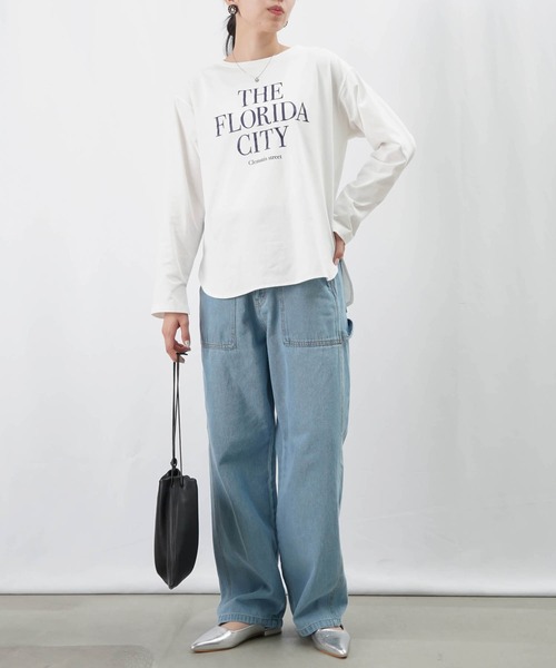 tシャツ LC/LLL バイオ天竺フロリダロンT レディース LADY LUCK LUCA tシャツ LC/LLL バイオ天竺フロリダロンT