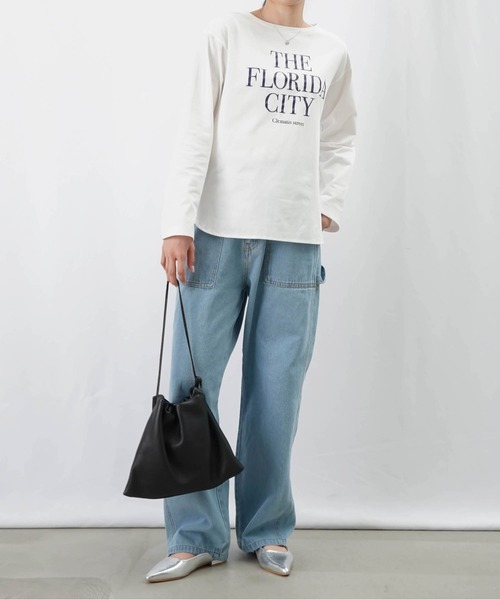 tシャツ LC/LLL バイオ天竺フロリダロンT レディース LADY LUCK LUCA tシャツ LC/LLL バイオ天竺フロリダロンT