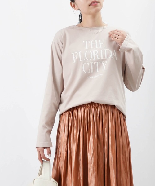 tシャツ LC/LLL バイオ天竺フロリダロンT レディース LADY LUCK LUCA tシャツ LC/LLL バイオ天竺フロリダロンT