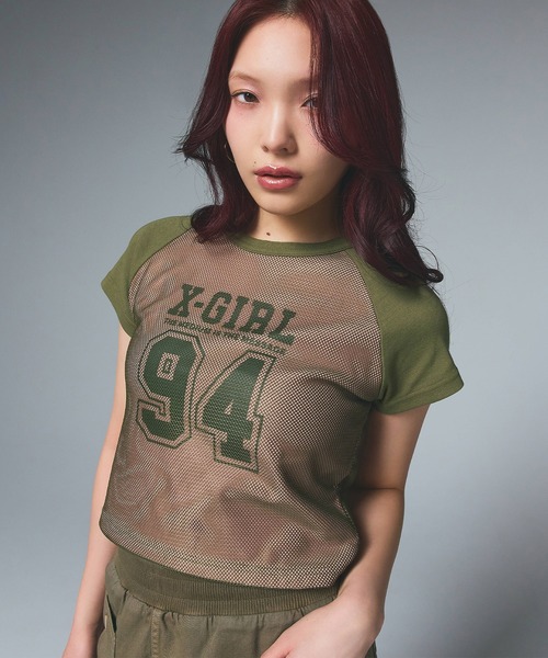 エックスガール X-girl NUMBERING RAGLAN L/S BABY TEE ロンT ラグラン ショート丈 ガールズ レディース ストリート 大人気 ブランド 新品 正規品 楽天市場】エックスガール X-girl NUMBERING RAGLAN L/S BABY