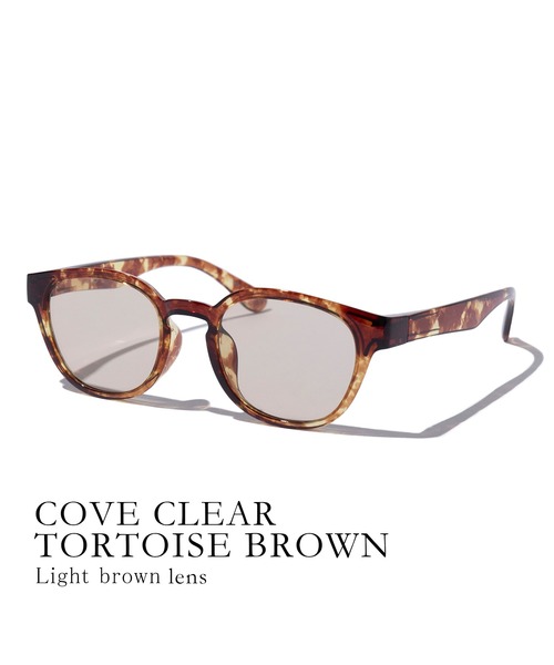 Jugaad14 サングラス 「jugaad14」COVE CLEAR tortoise brown
