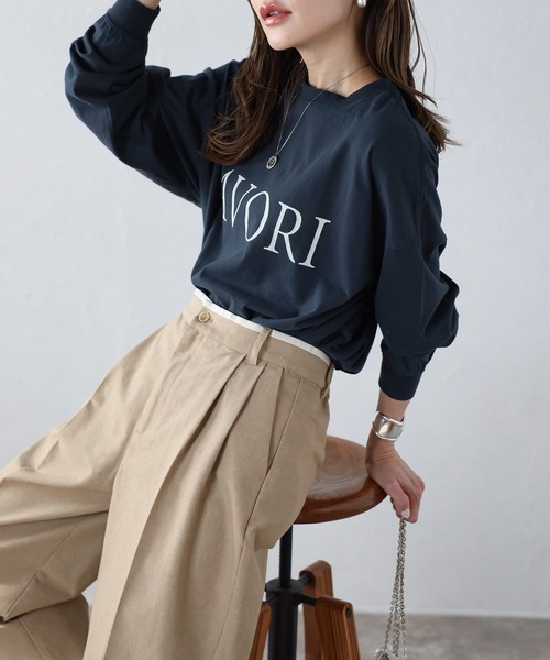 Bonjour Sagan（ボンジュールサガン） tシャツ FAVORIピグメントロンT