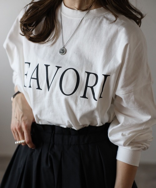 Bonjour Sagan（ボンジュールサガン） tシャツ FAVORIピグメントロンT