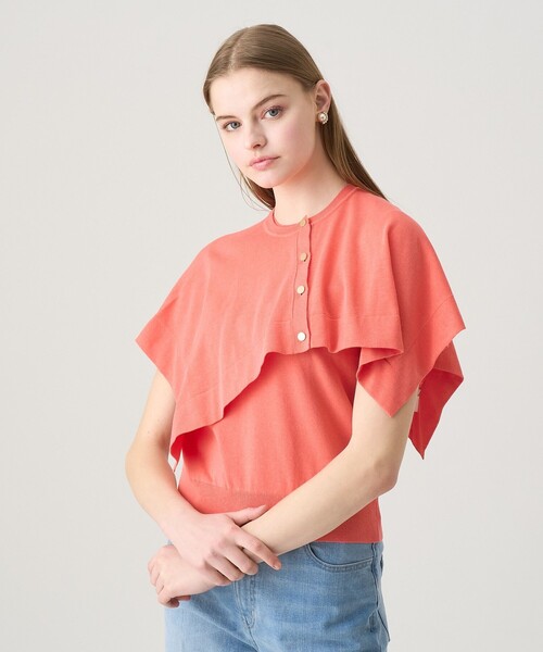 美品◇LEONARD FASHION レオナール ファッション ウール100