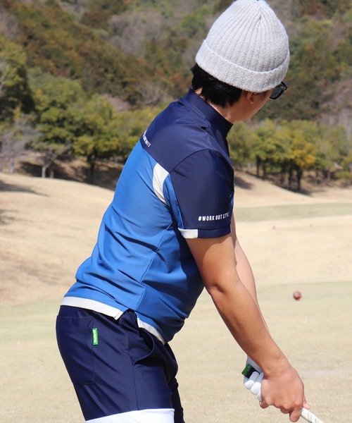 tシャツ (RM)「LUXE/R GOLF」COOL ＆ DRY ストレッチ スムース
