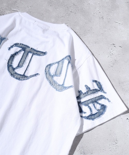 in the attic（インジアティック） スマホショルダー tシャツ デニム