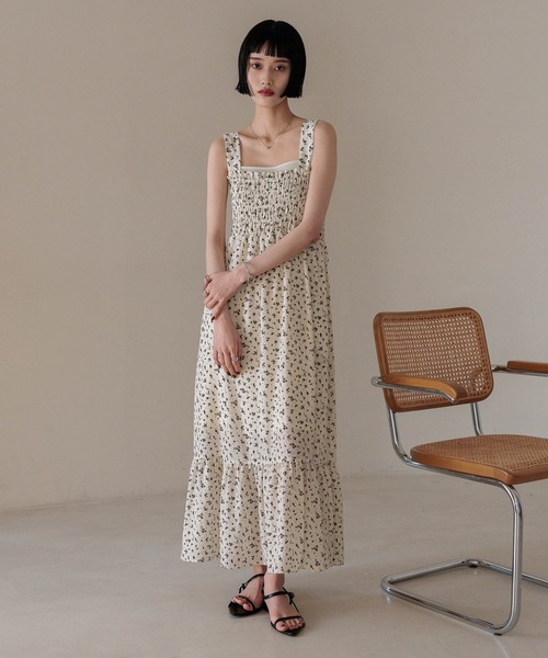 ゴーヤ　ブーツのみ LOWRYS FARM ワンピース シャーリングワンピース 292364