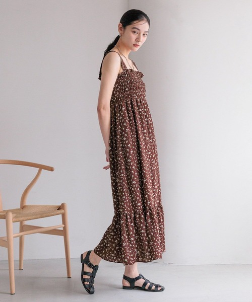 梅雨入りSALE☆アパルトモンlLISIERE シャーリングワンピース　新品 178016233_o7.jpg?