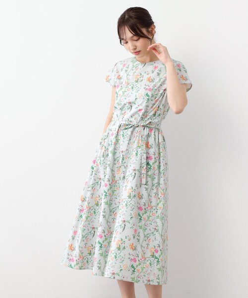 LAURA ASHLEY（ローラアシュレイ） ワンピース 半袖 「WEB限定カラー