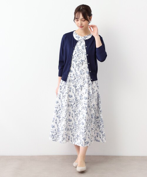 LAURA ASHLEY ワンピース 「WEB限定カラーあり／コットン100