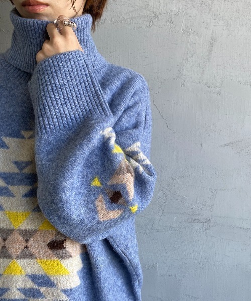 ネイティブ柄ニット（PENDLETON／レディースニット、セーター