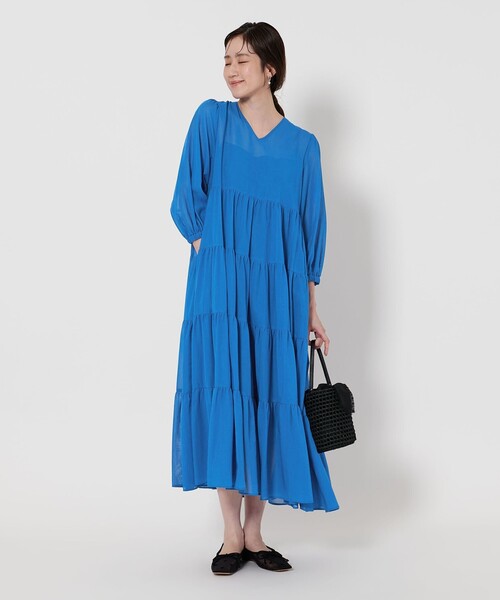 完売 ユナイテッドアローズ ボートネック マキシティアードワンピース 浜田（hamada）のスタッフボイス｜ユナイテッドアローズ公式通販