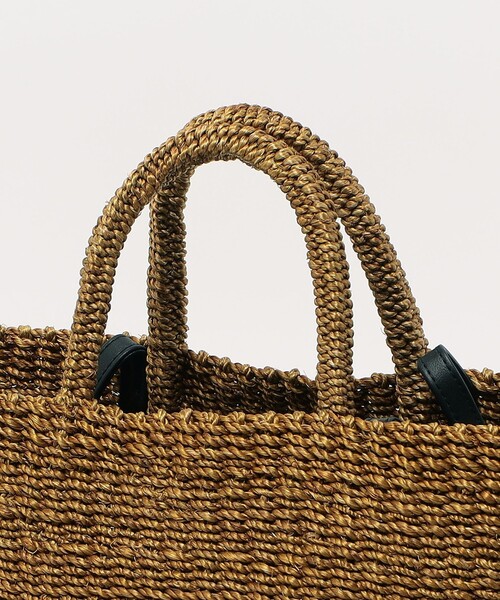 UNITED ARROWS トートバッグ ダブル ハンドル ABACA レディース